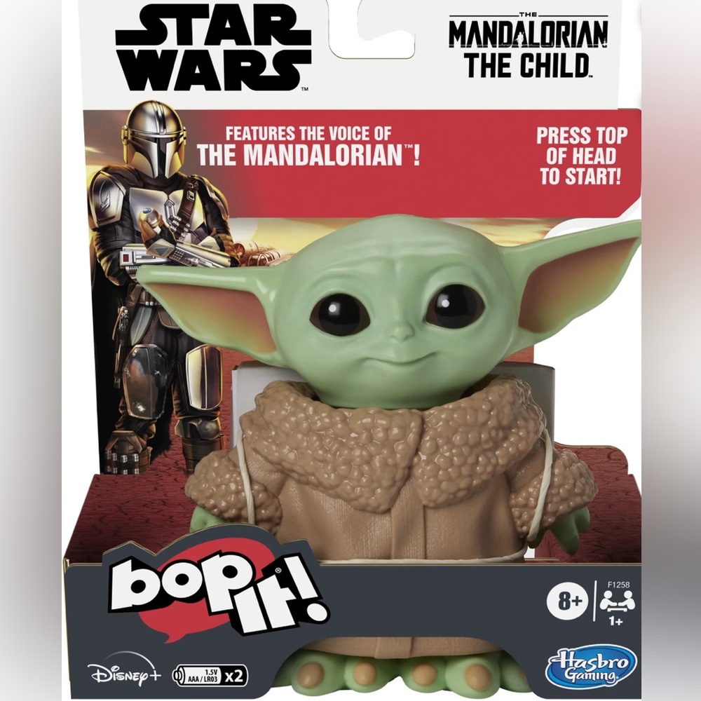 Star Wars Bop It!💥Mandalorian The Child Grogu Baby Yoda "Disney"